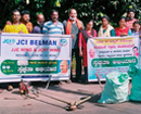 Karkala: JCI, Belman volunteers for Swacch Abhiyan on Gandhi Jayanti